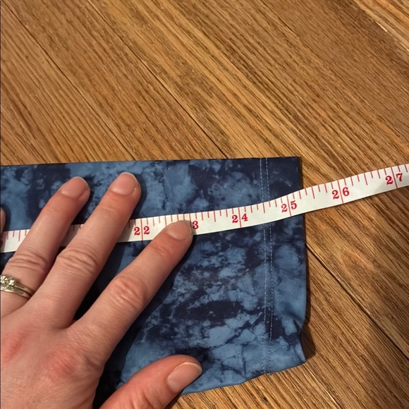 Old Navy Blue Long Sleeve UV Protection Swim Tie-Dye Shirt - Picture 11 of 11